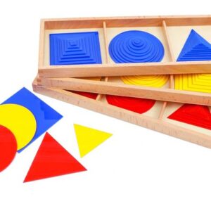 Circles Squares and Triangles Montessori