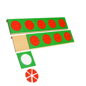 Montessori Fraction Circles with Stand