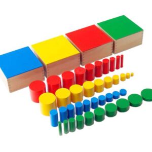 Knobless Cylinders Montessori
