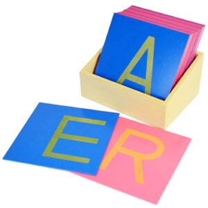 Sandpaper English Uppercase Letters