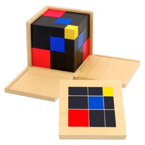 Trinomial Cube Montessori
