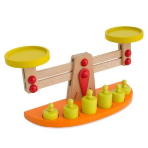 Wooden Balance Scale