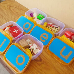 Phonetic Object Boxes-Montessori