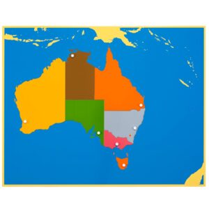 Puzzle Map of Australia