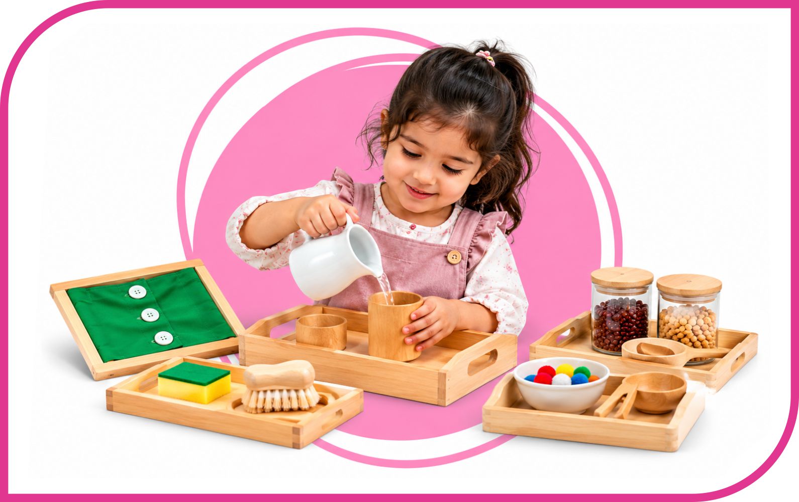 Practical Life Montessori Materials