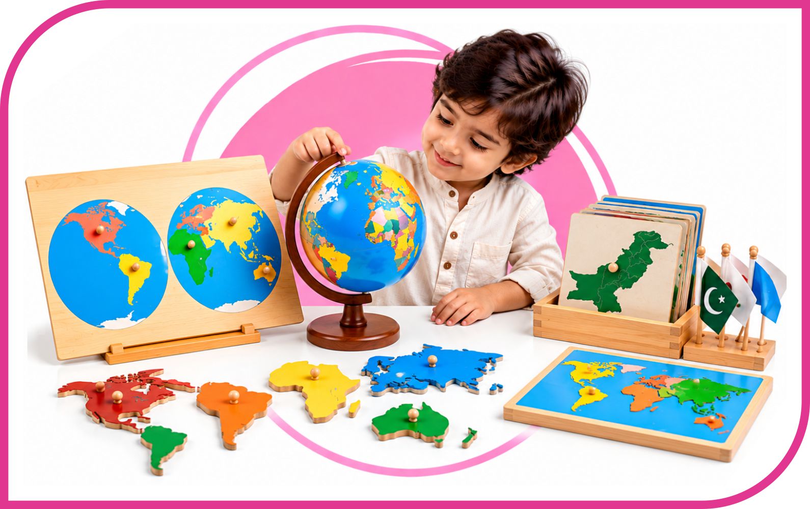 Geography Montessori Materials